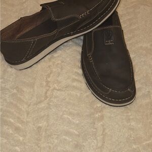 Ariat Dark Brown Slip-On Loafers